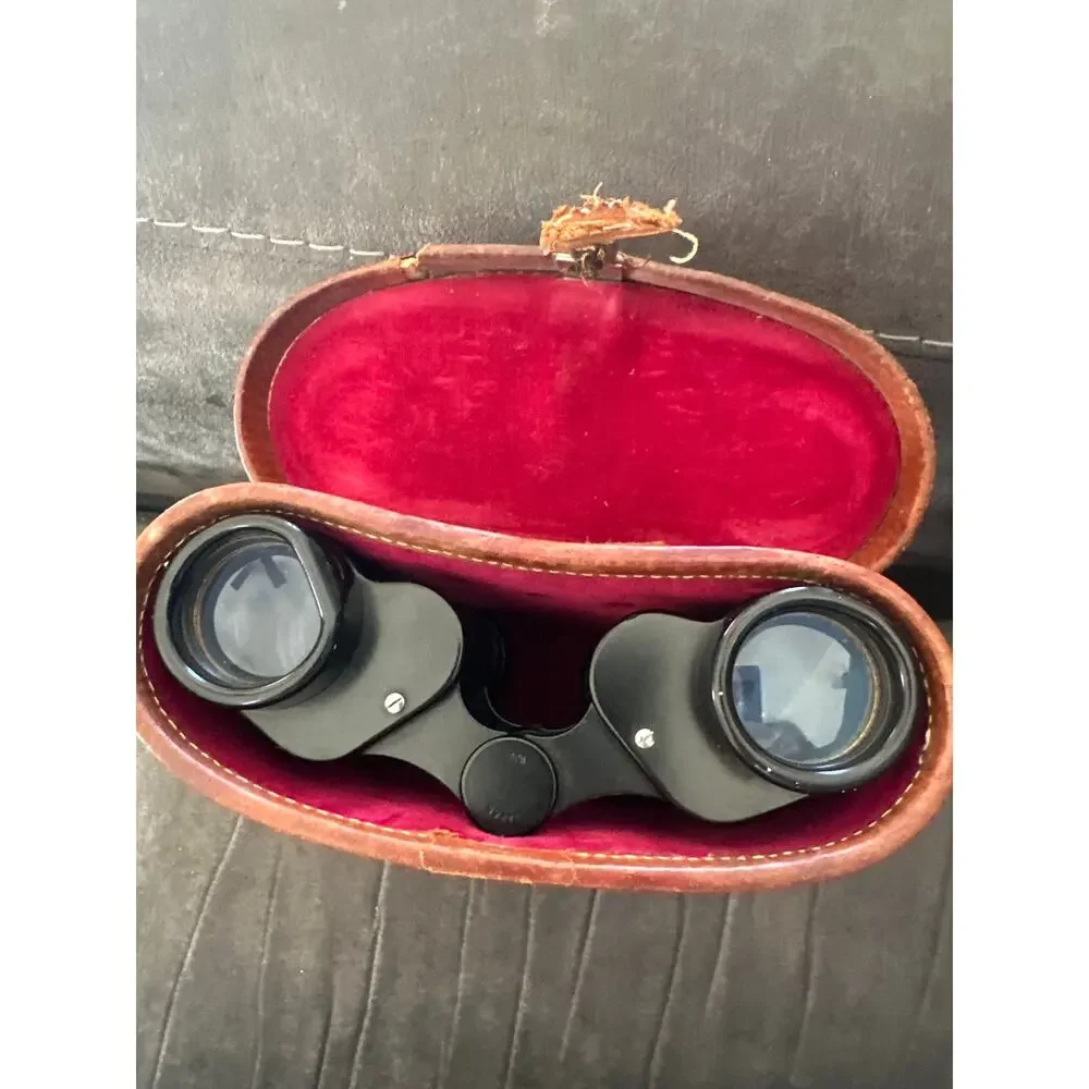 Binolux, Coated Optics 8x30 Binoculars with Leather Case, No W6-12989